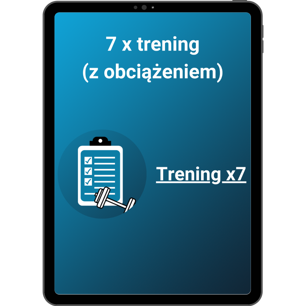 Bonus 9 – siedem planów treningowych z obciążeniem
